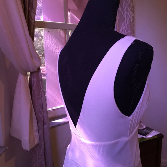 Summer white knit dress - Picture 2 of 3